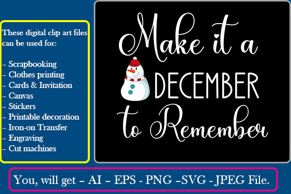 A December to Remember T-Shirt Designs