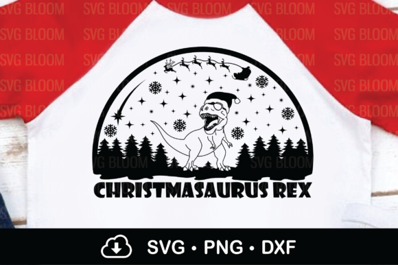 Christmasaurus Kids Christmas Design and Graphic Templates