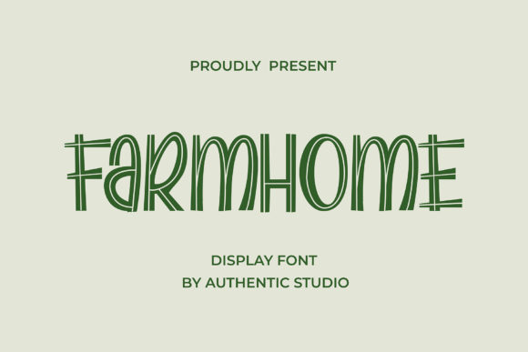 Farmhome Display