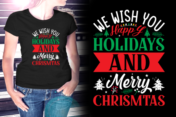 Happy Holidays Merry Christmas T-Shirt