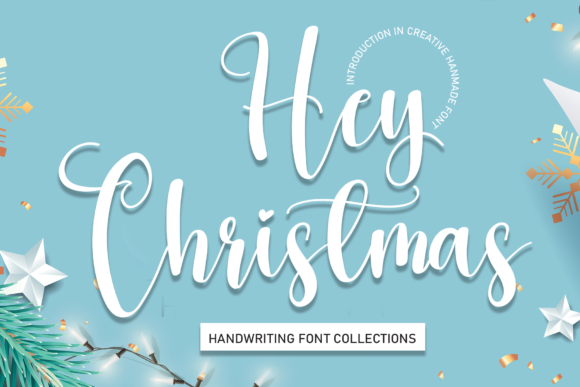 Hey Christmas: Script Amp for Holiday Design