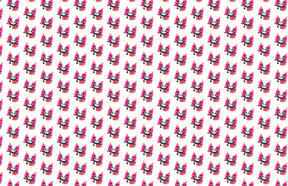 Panda Christmas Pattern Art and Patterns