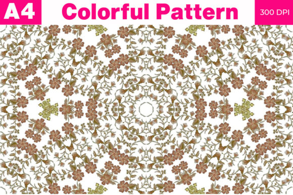 Swirl and Floral Patterns for Creative Design
