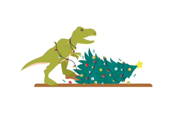 T-Rex Hates Christmas
